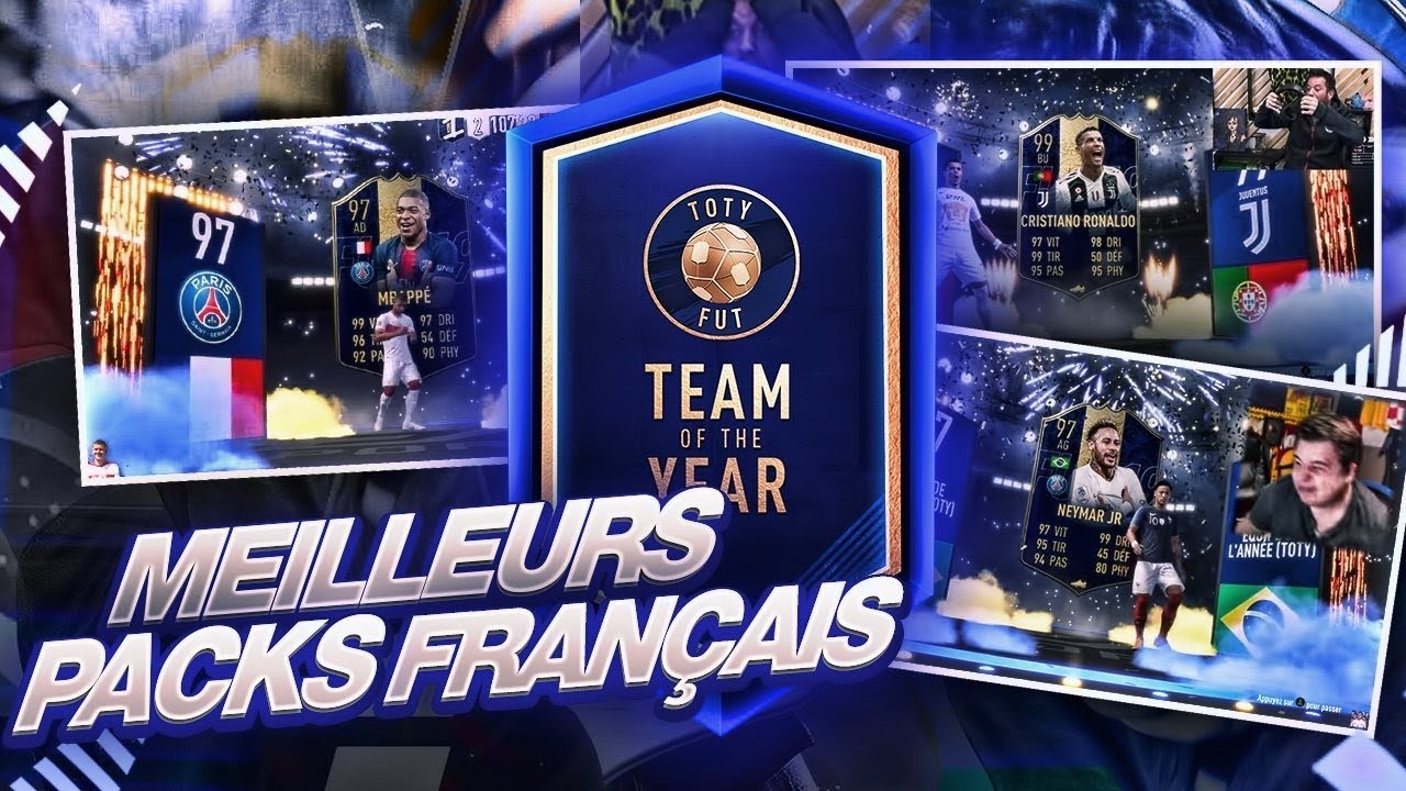 LES MEILLEURS PACKS FRANÇAIS DURANT LA TOTY ! - FIFA 19