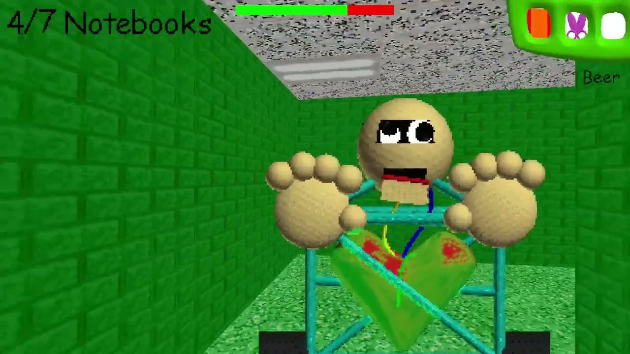 Baldi's Basics ST Patrick's Day Edition (Baldi's Basics V1.4.1 Mod)