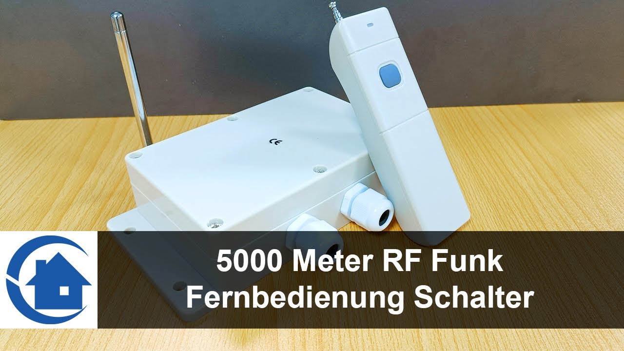 5000 Meter Funkschalter 6V 9V 12V 24V Hohe Reichweite DC Ausgang