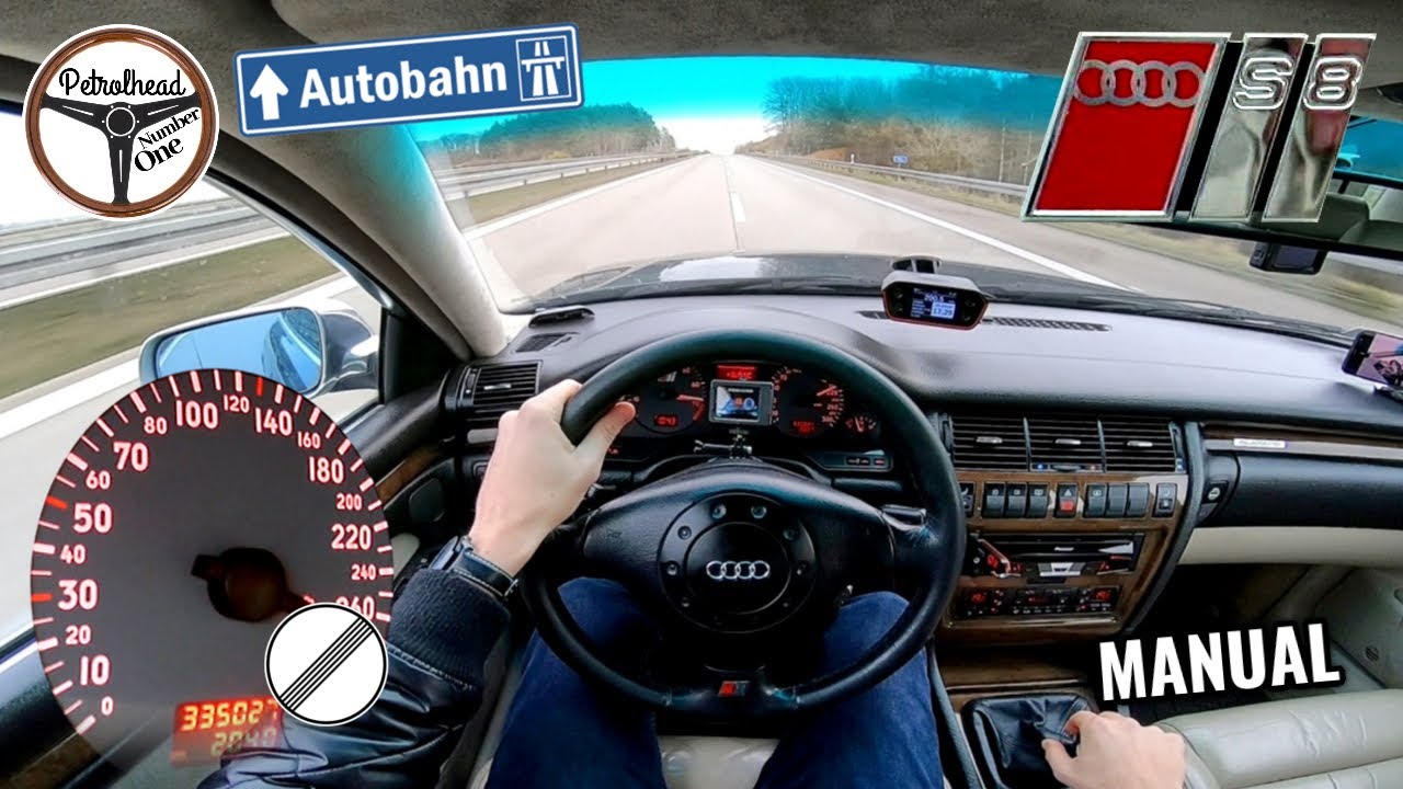 1997 Audi S8 Manual | V-MAX na LPG. Próba autostradowa.
