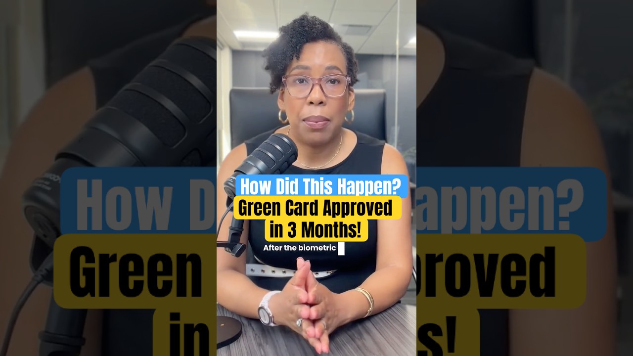 How Did This Happen? Green Card Approved in 3 Months!