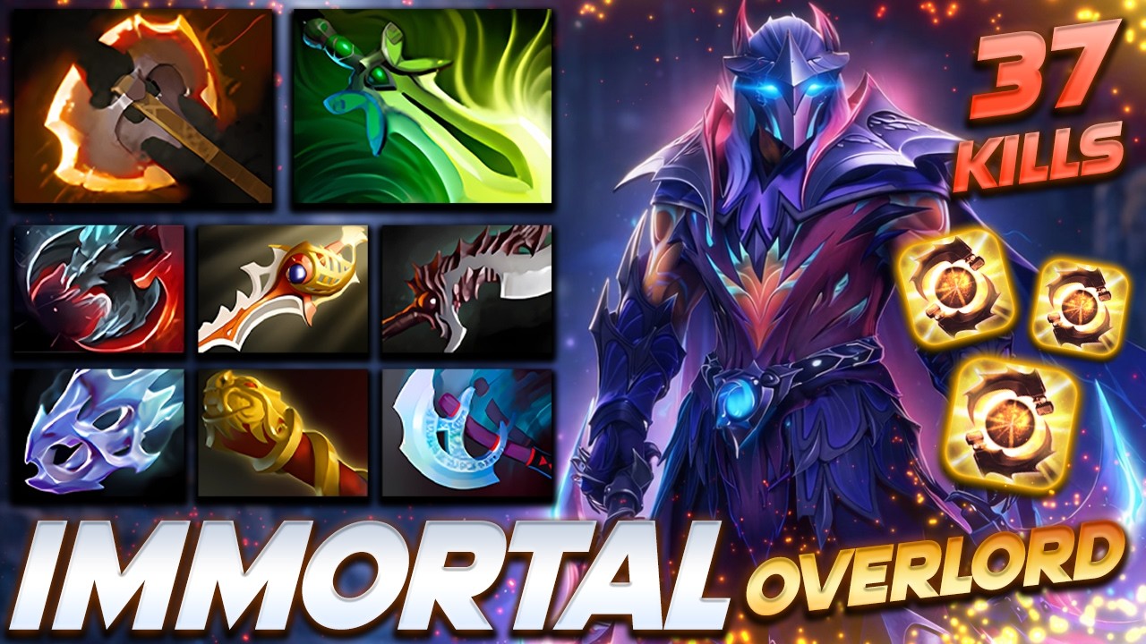 Anti-Mage OVERLORD 37 KILLS - Dota 2 Pro Gameplay [Watch & Learn]