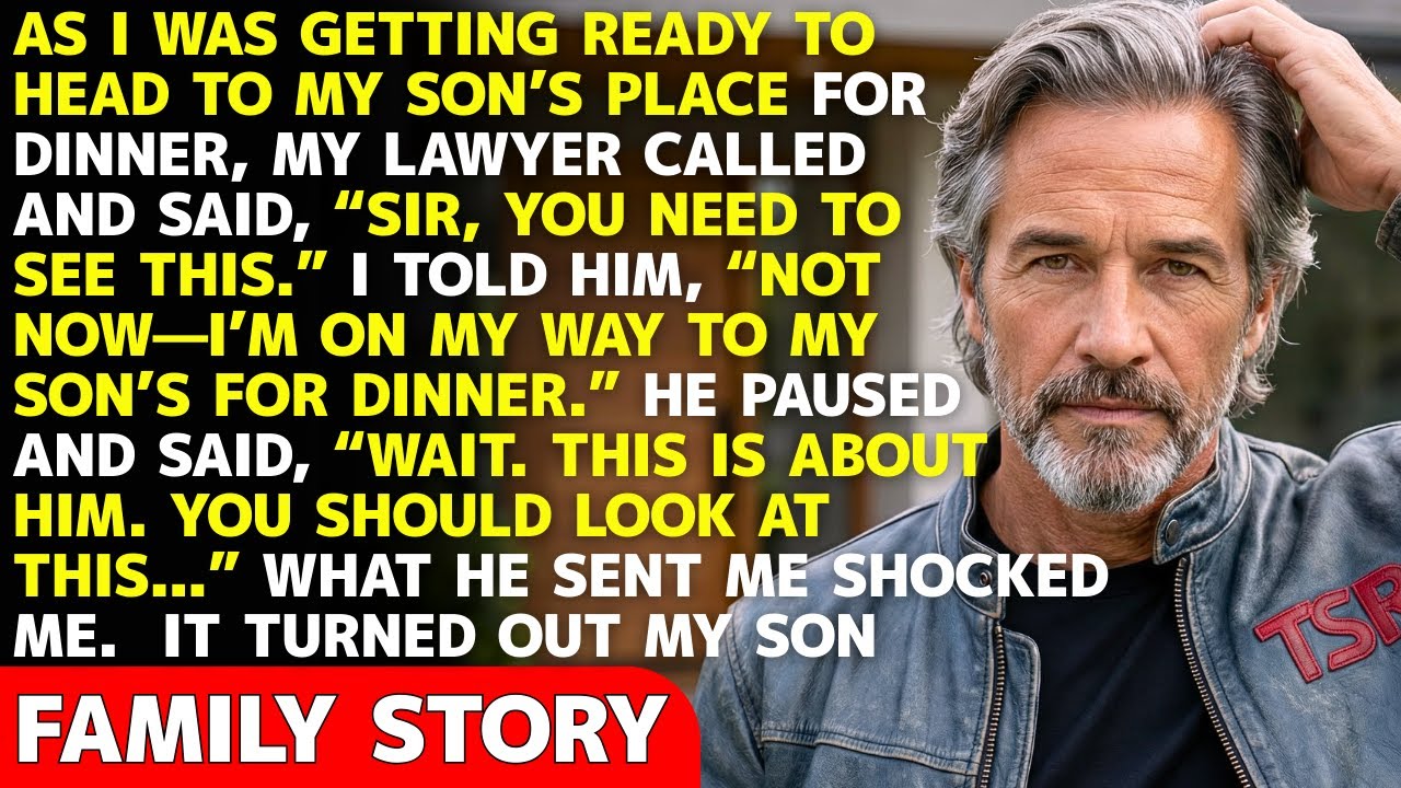 “Sir, Don’t Go Anywhere,” My Lawyer Called—While I Was Driving to My Son’s for Dinner