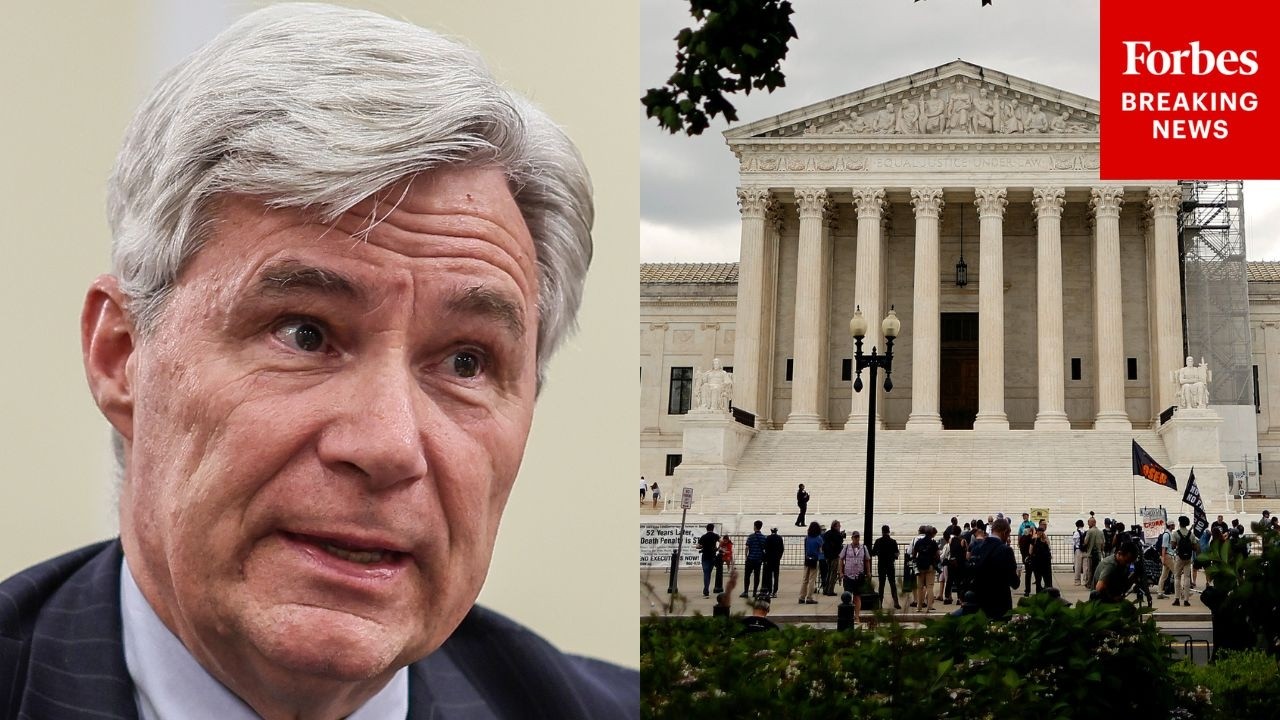 Sheldon Whitehouse Reacts To Supreme Court's Decision To Strike Down Trump's Aggressive Tariffs