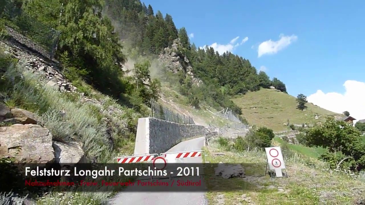 Felststurz Longahr Partschins   2011