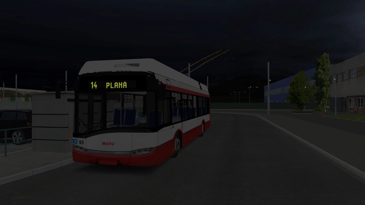 SIMT Simulátor I Linka č.14 I Solaris Trollino 12 AC I