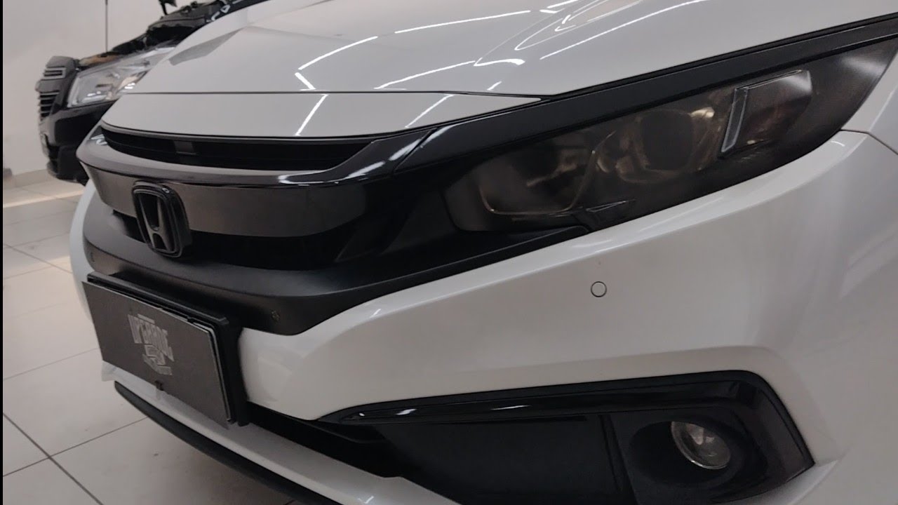 FAMOSO DELETE CHROME NO CIVIC G10 MAIS PINTURA DOS EMBLEMAS!