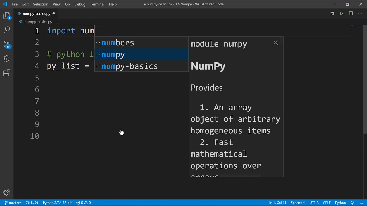Python - Numpy Nedir ?