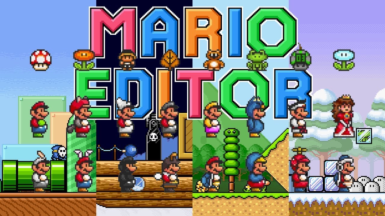 Mario Editor - 130 different Levels • Super Mario (Collection)