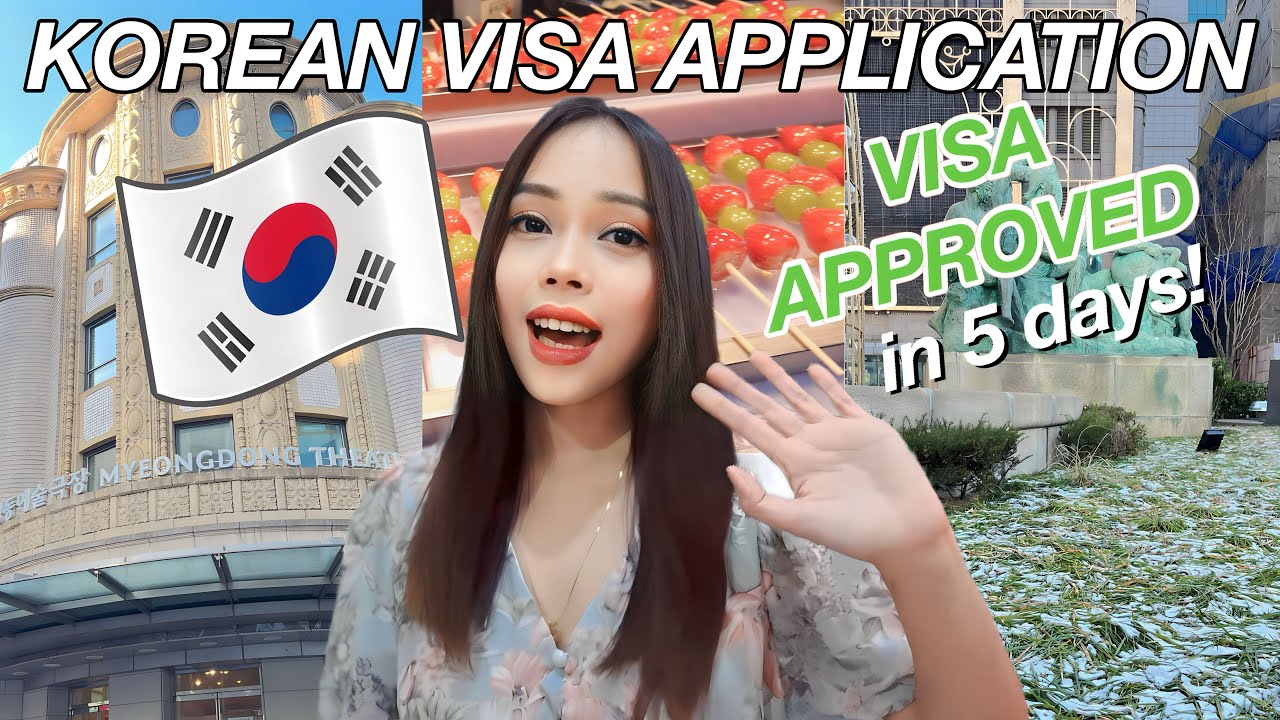 KOREAN TOURIST VISA APPLICATION APPROVED IN JUST 5 DAYS ( DIY KOREAN VISA APPLICATION )