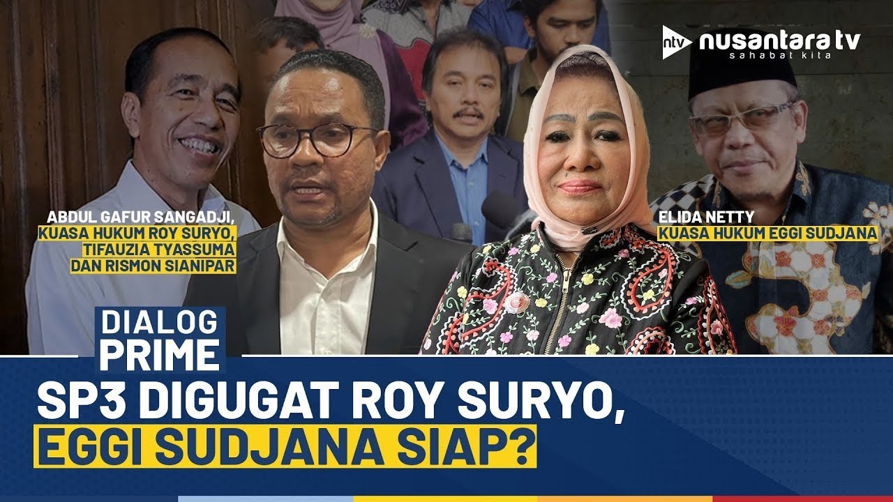 [RERUN] SP3 Digugat Roy Suryo, Eggi Sudjana Siap? | DIALOG PRIME