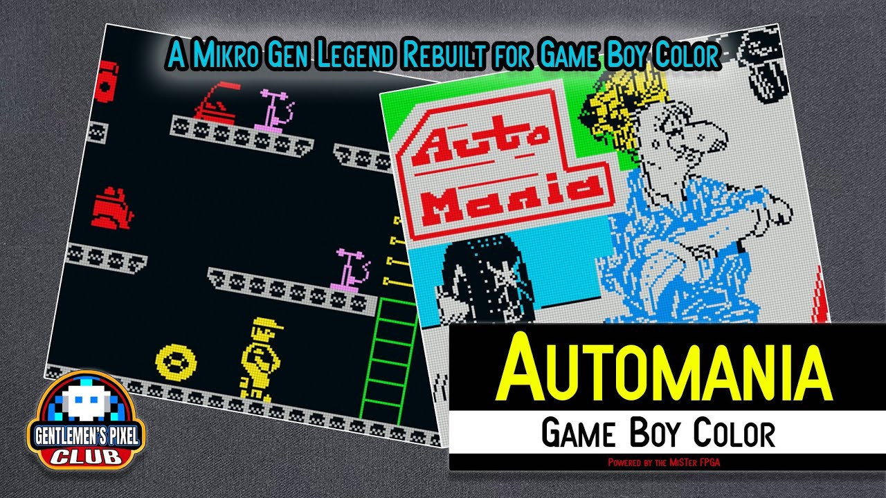 Automania Classic Returns NEW 2026 Game Boy Colour Playthrough with Commentary MiSTer FPGA