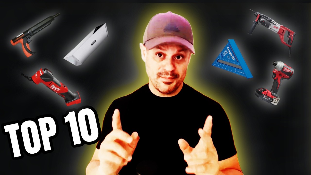 Top 10 las mejores herramientas para principiantes en DRYWALL