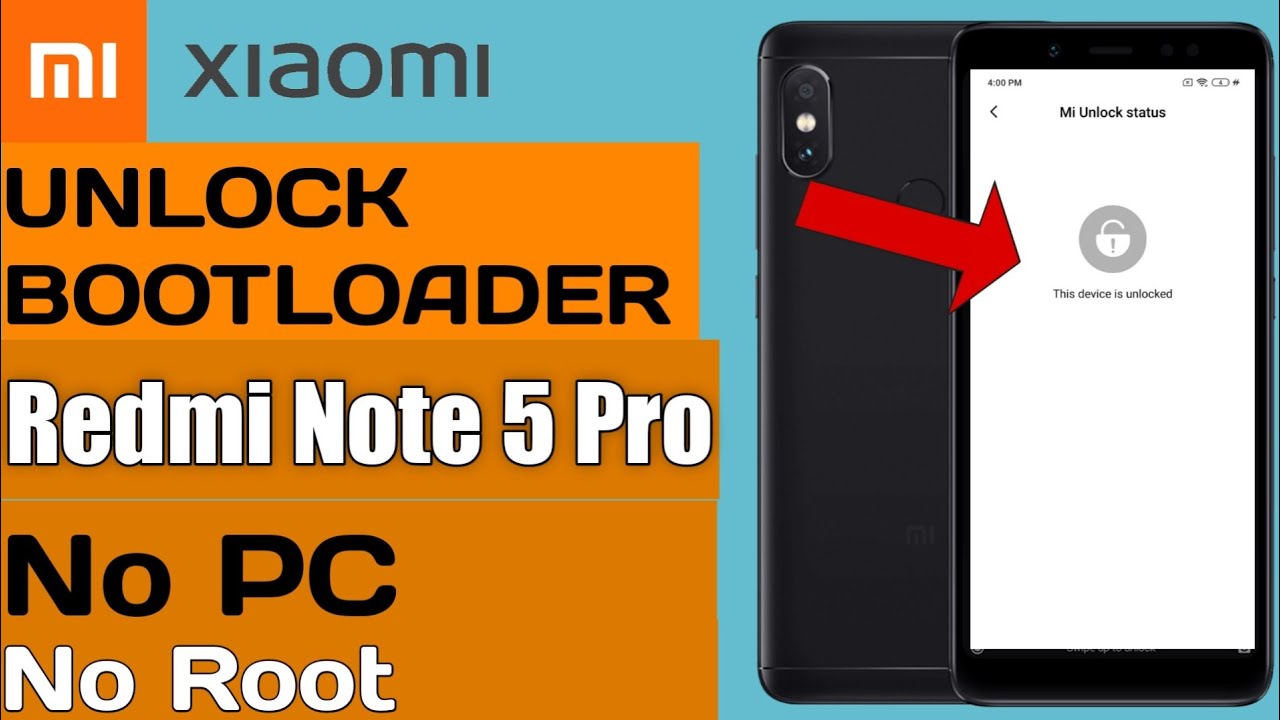 How to Unlock Bootloader in Redmi Note 5 Pro without PC | No Root Needed || Just few seconds🔥🔥