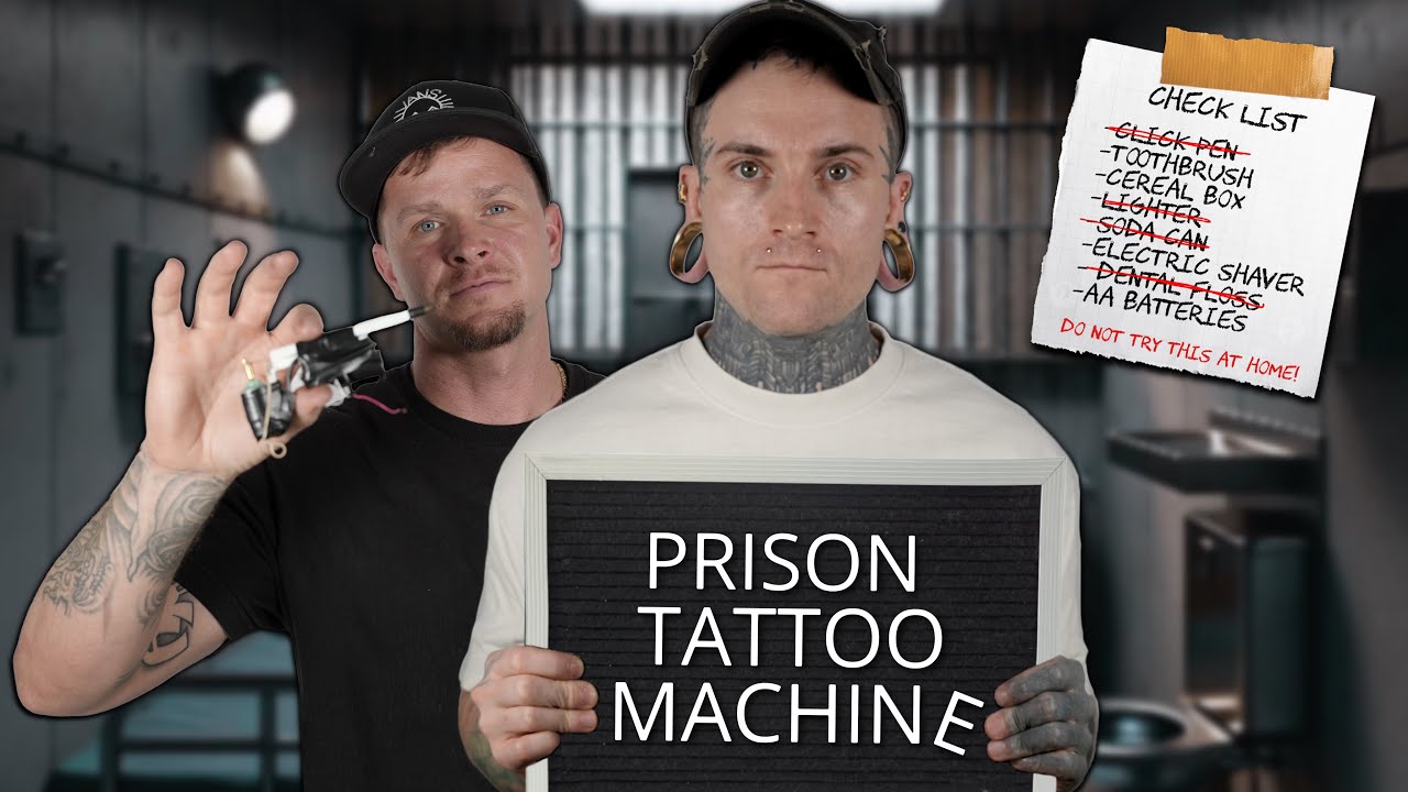 We built a PRISON TATTOO MACHINE!
