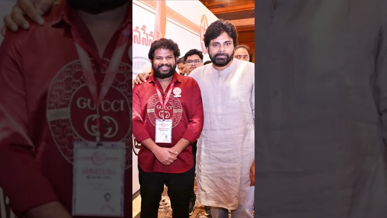 #hyperaadi ❣️ Attends JanaSena Meeting in Delhi..!! #pawankalyan @Janasenani20242 #janasena