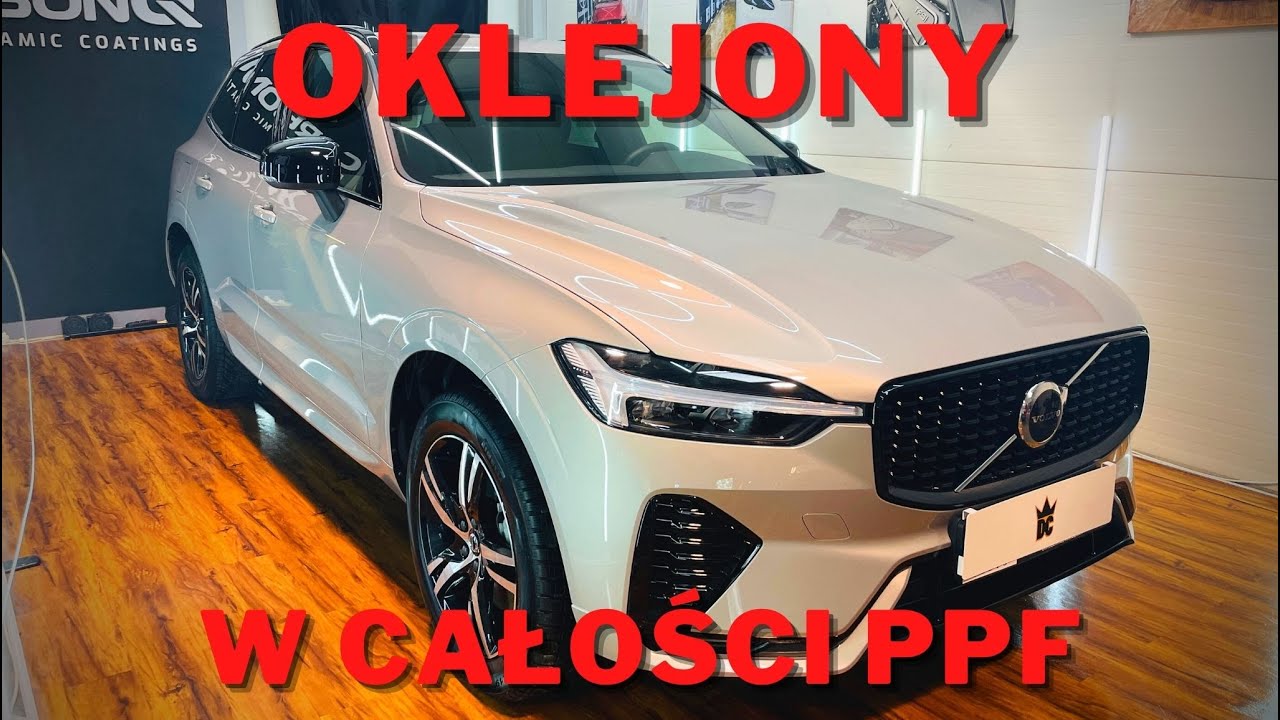 OKLEJONY W CAŁOŚCI FOLIĄ PPF - VOLVO XC60 #detailingvlog​​ #99