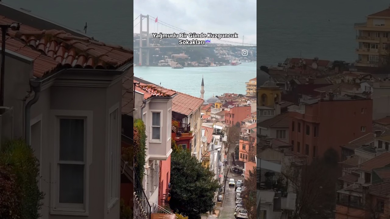 Yağmurlu Bir G&uuml;nde Kuzguncuk Sokakları #istanbultravelguide #travel #gezilecekyerler