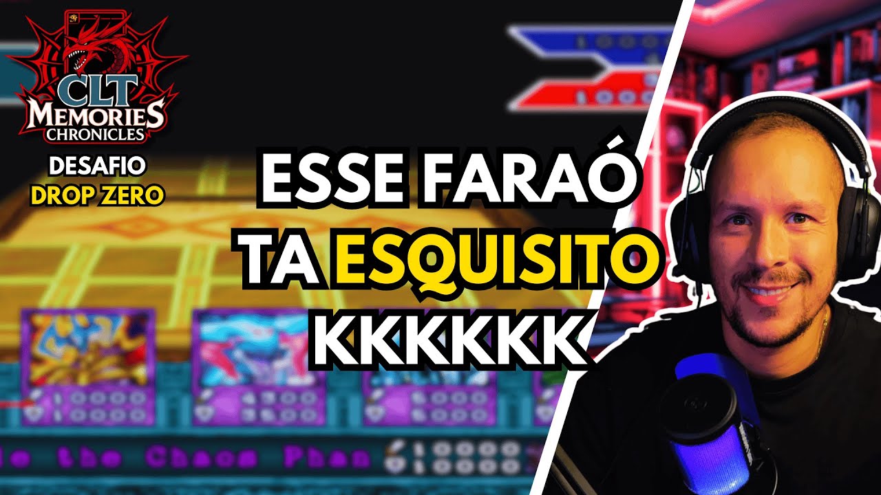 DESAFIO COMPLETADO! O Faraó foi muito burro - Yu-Gi-Oh! Forbidden Memories Mod CLT