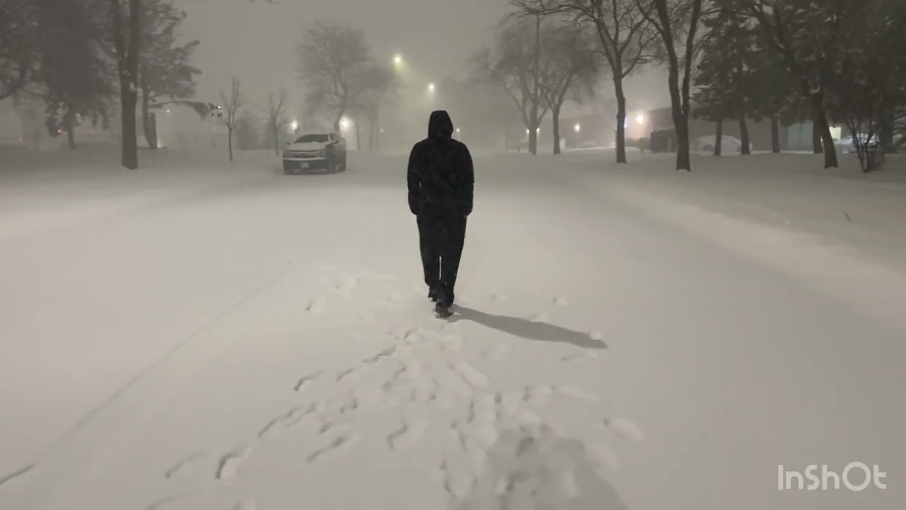 17 mm of snow in Ontario, Canada