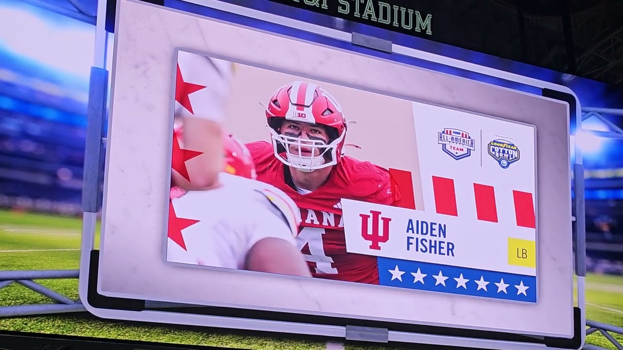 2024 College football FWAA all America  team #cottonbowl 1/10/25