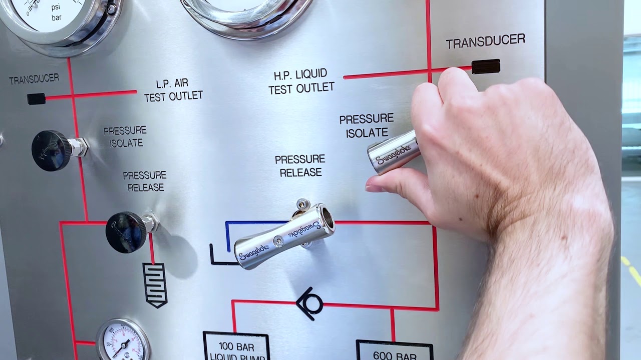 Hydratron - Touch Screen Datalogger For High-Pressure Testing
