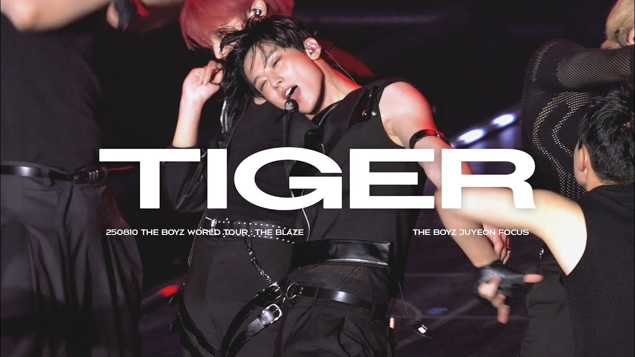 [4K] TIGER｜더보이즈 주연 직캠 THE BOYZ JUYEON FOCUS｜@ 250810 THE BOYZ WORLD TOUR : THE BLAZE