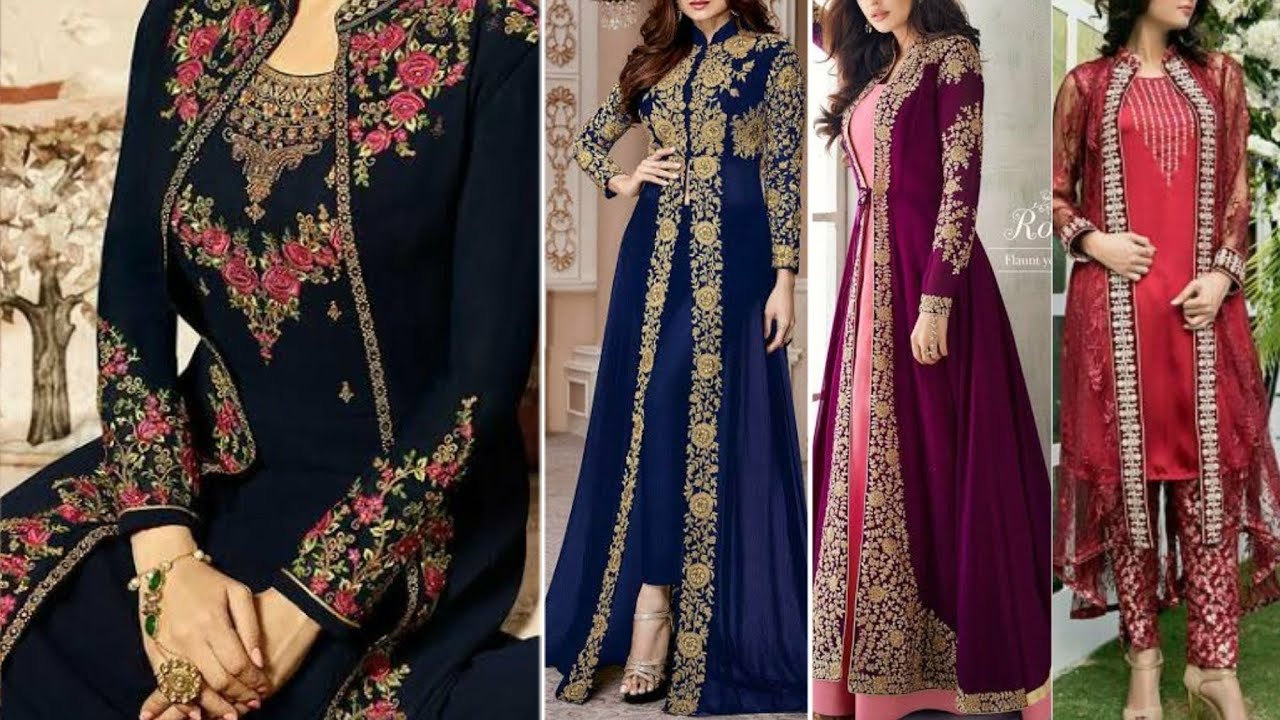 Shrug Dress design // Party wear Dress design For Girls And Women.