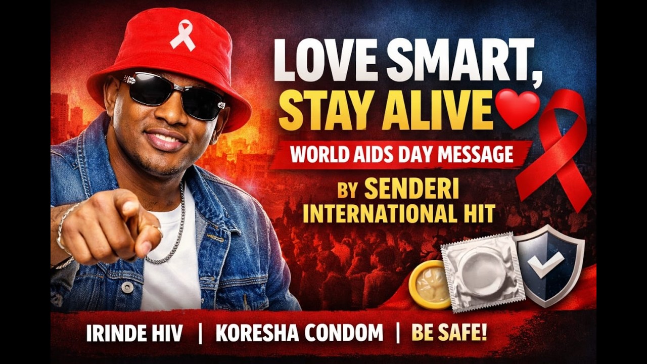 “Love Smart, Stay Alive ❤️ |Condom Use & HIV Awareness Campaign by Senderi International Hit”