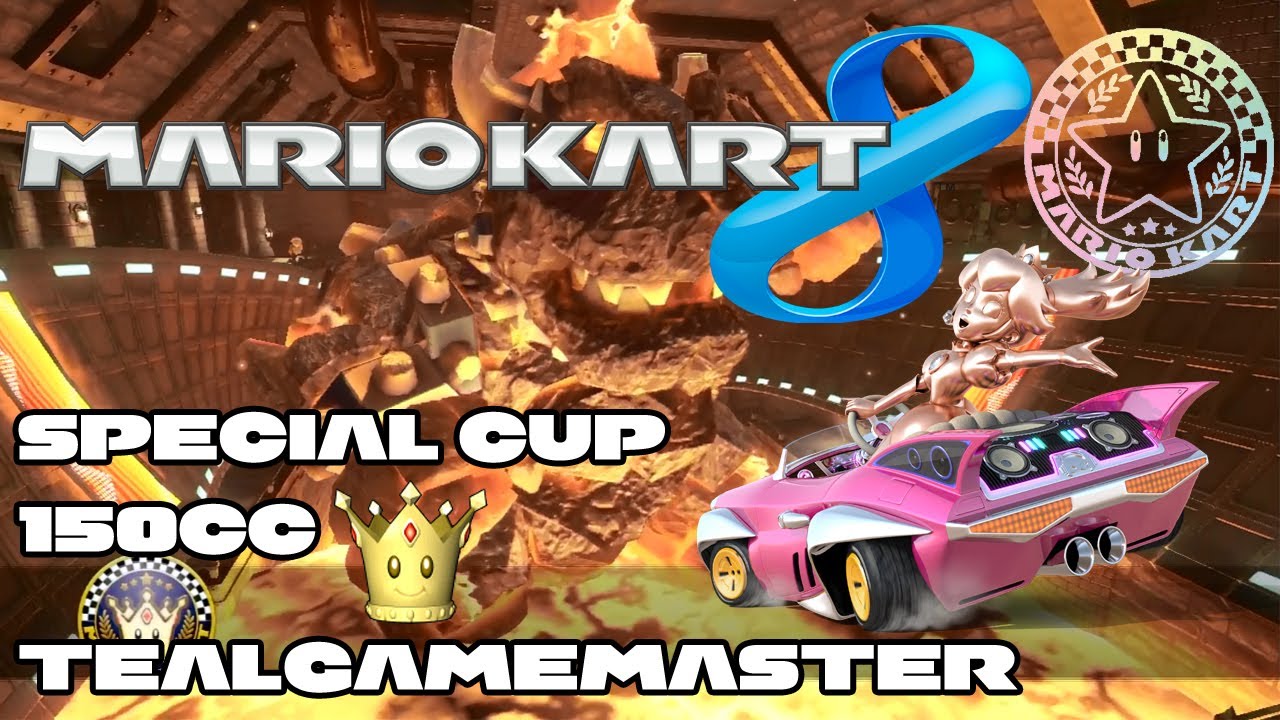 Mario Kart 8 - Part 4: 150cc Special Cup! (Playing As Pink Gold Peach)