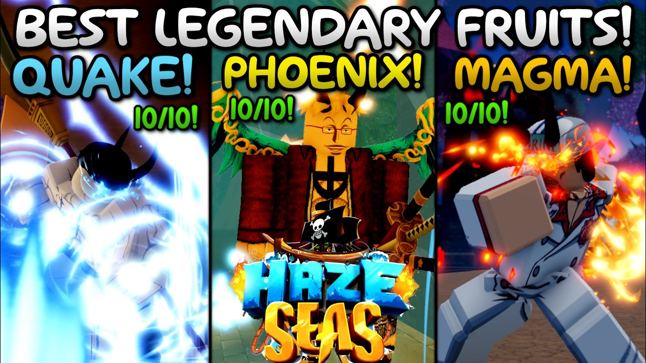 Стал сильнейшим пользователем легендарных дьявольских фруктов в Roblox Haze Seas... Вот что из эт...