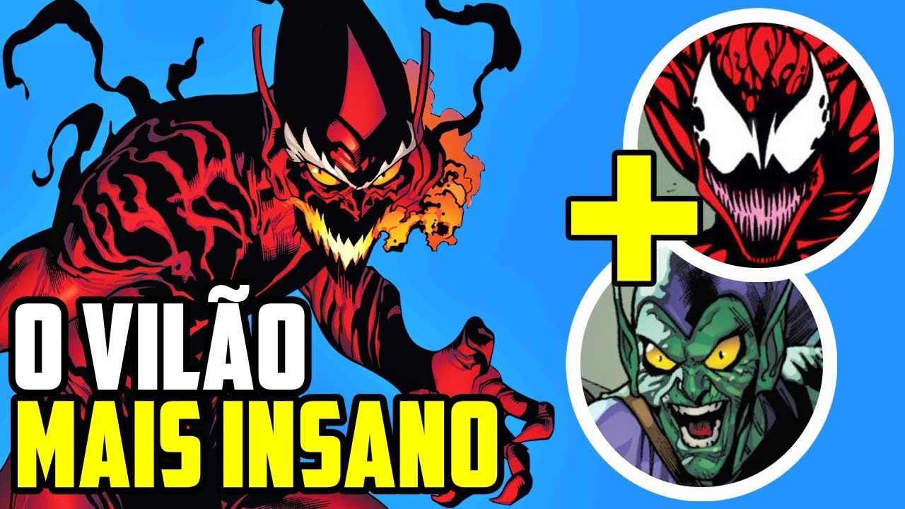 A FUSÃO DO CARNIFICINA COM O DUENDE VERDE | HISTÓRIA COMPLETA #APOLLOMECONTA