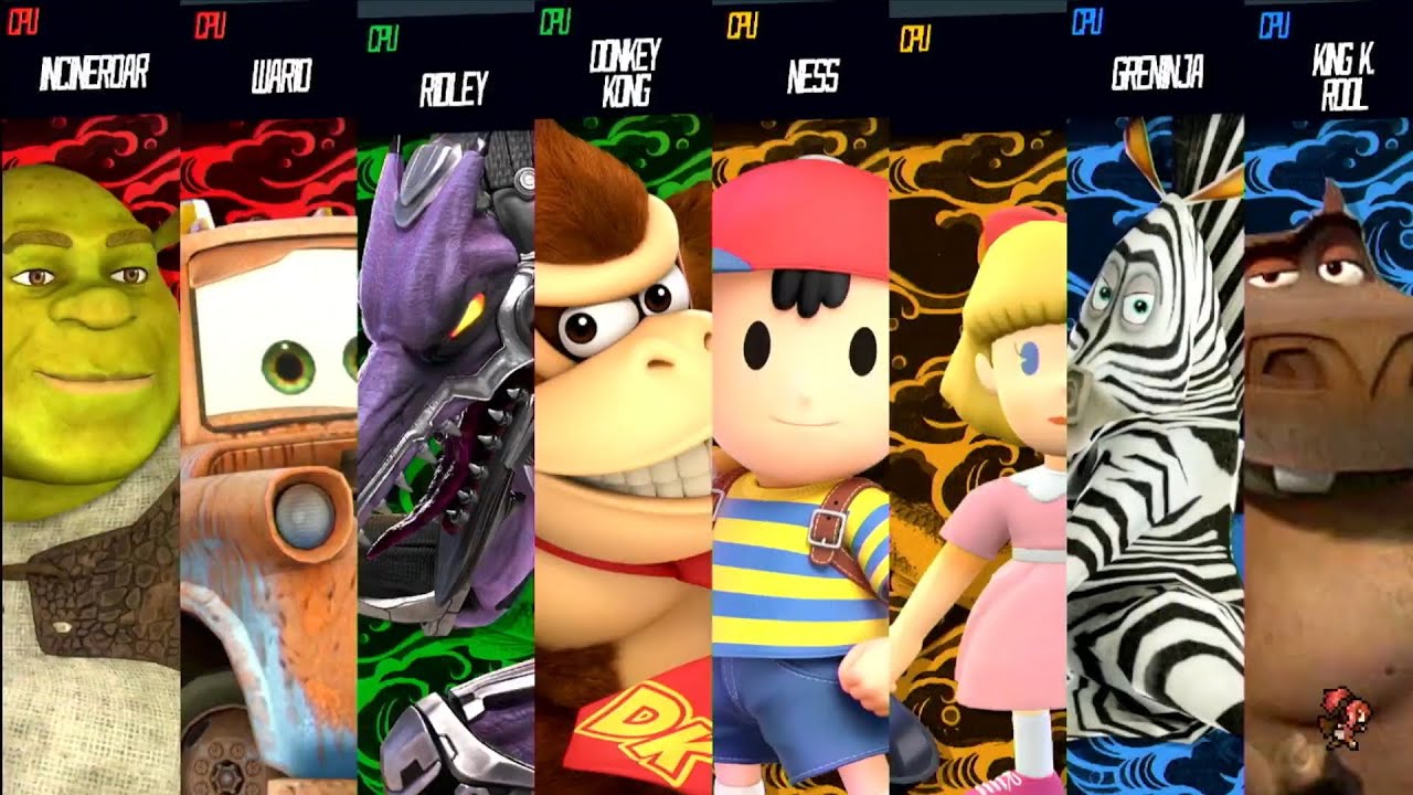Squad Battle on Port Town Aero Dive - Requested Smash Battle