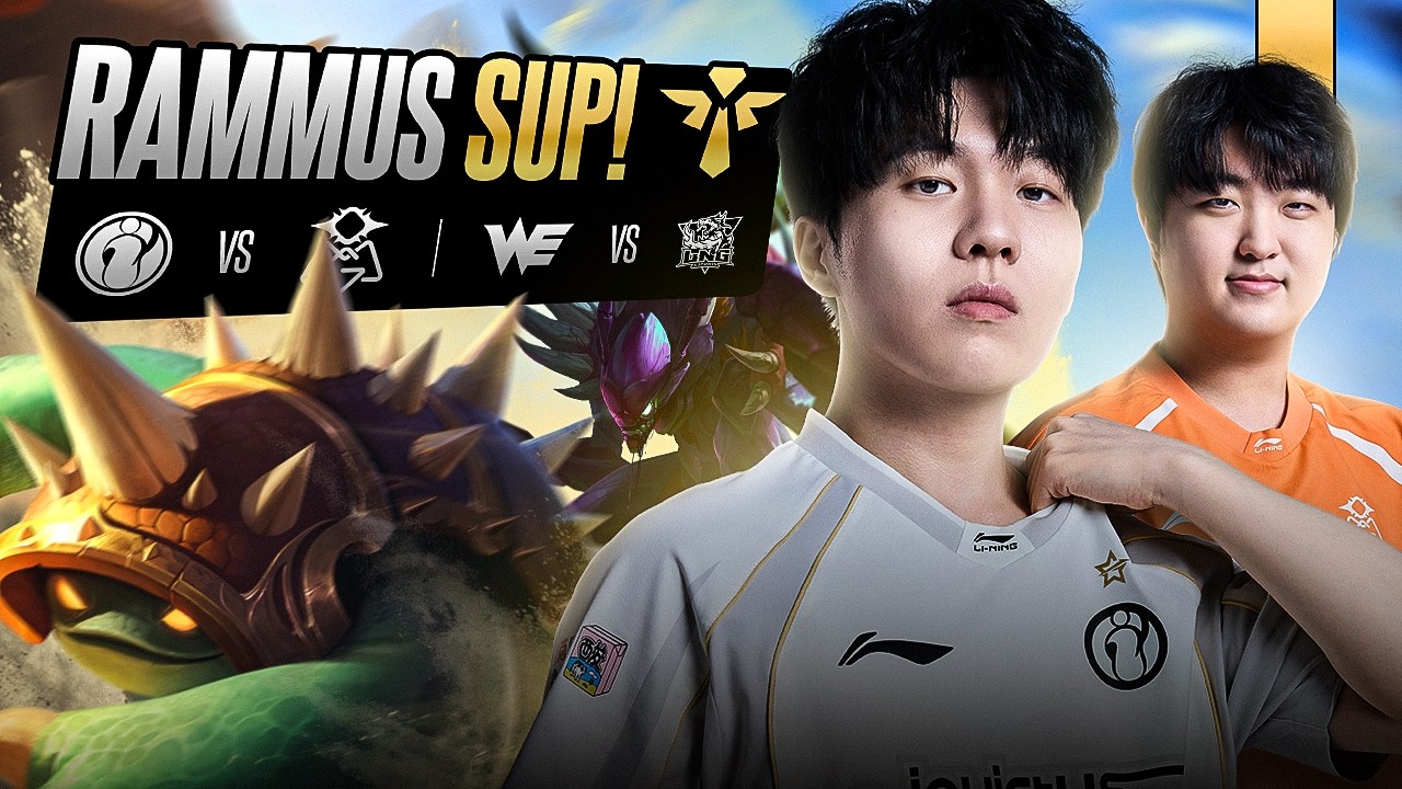 IG x OMG: O DIA QUE PEGARAM RAMMUS SUP VALENDO VAGA NOS PLAYOFFS - WE x LNG