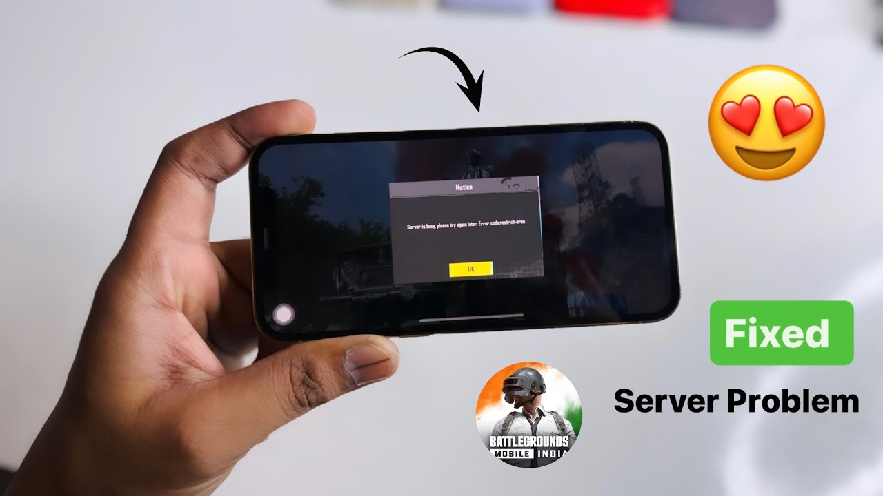 BGMI Server busy Problem - Solved || Server is busy. try again later. Error code: restricted-area