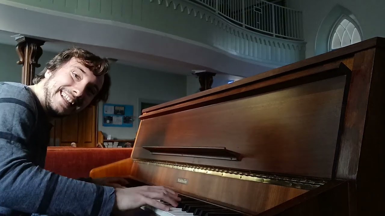 Rolling Boogie Woogie on Church Piano
