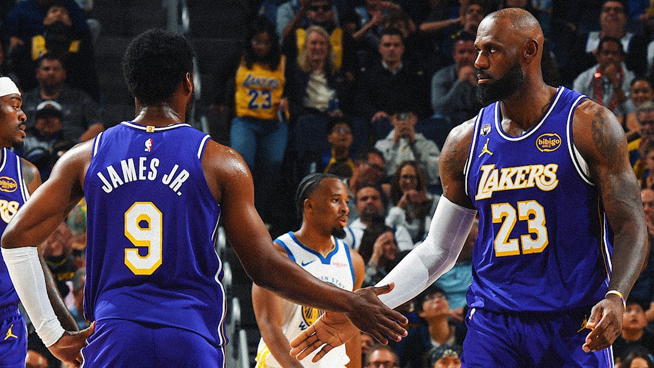 골스 너희들은 조기 '브로니형'에 처한다  | NBA 레이커스 VS 골든스테이트