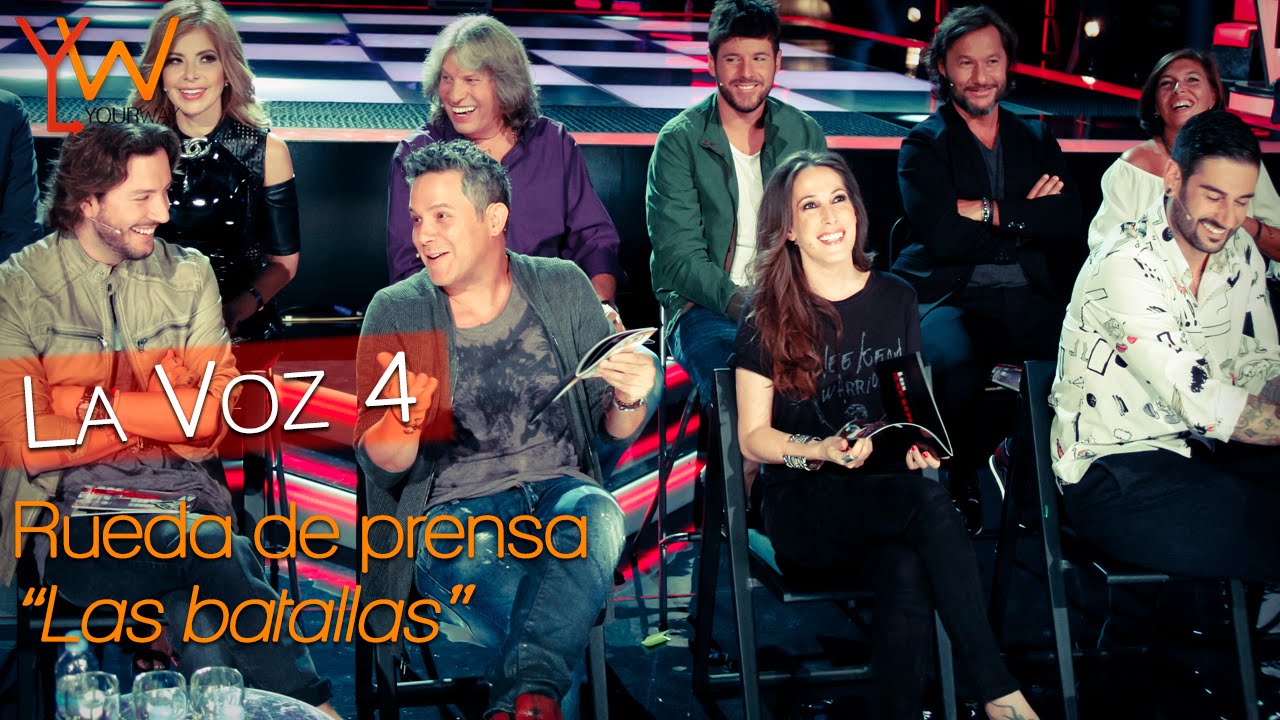 Rueda de prensa | La Voz 4 | Coaches y asesores