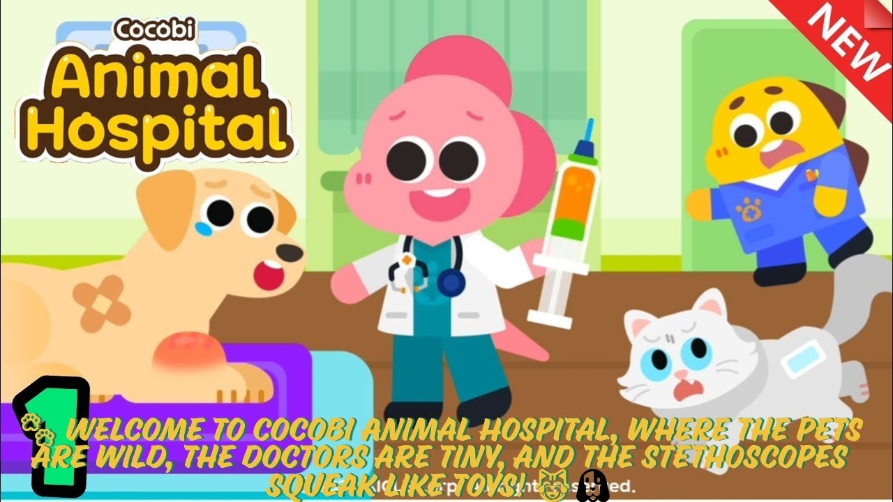 LIVE 🔴 Cocobi Animal Hospital 🐾😂 | Sneezing Cats & Dancing Dogs in the Waiting Room!