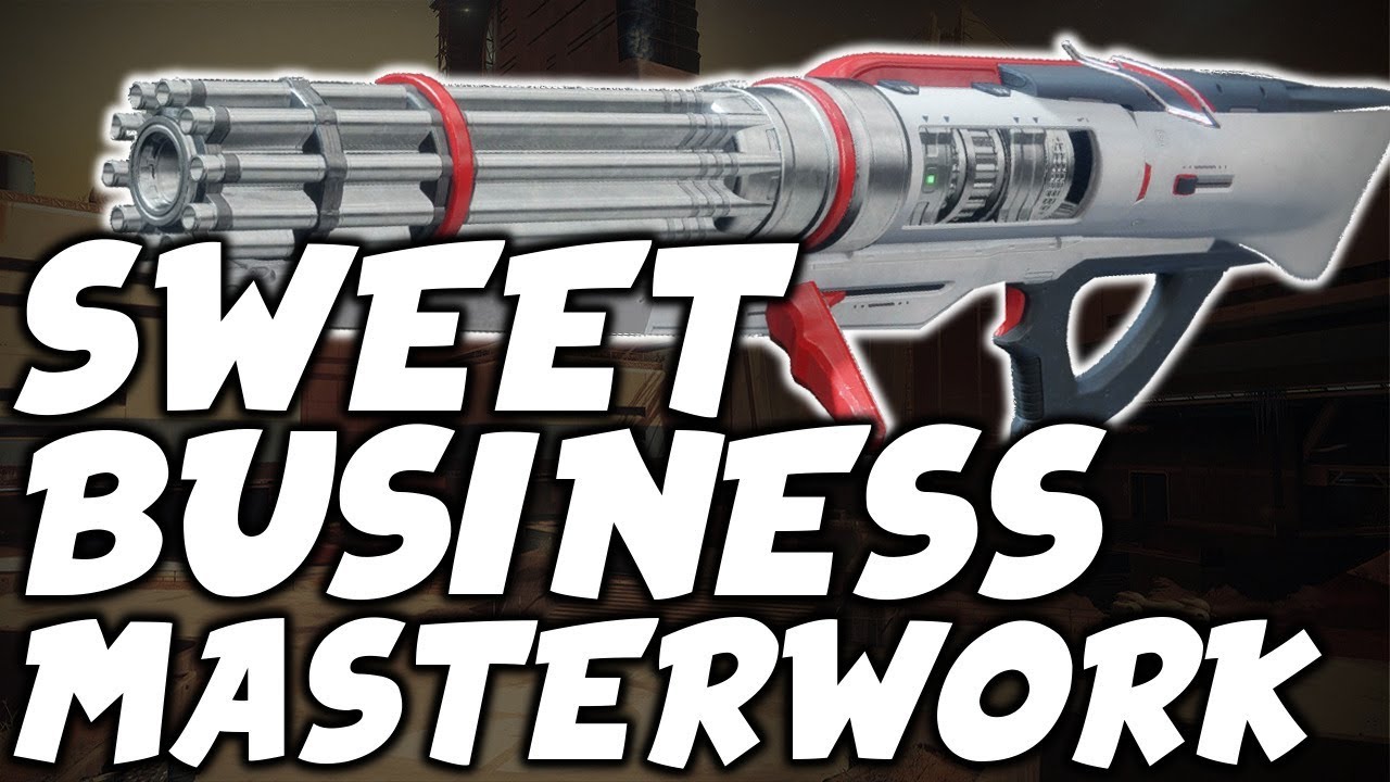 Destiny 2: HOW TO MASTERWORK SWEET BUSINESS (Easy Masterwork Farm)