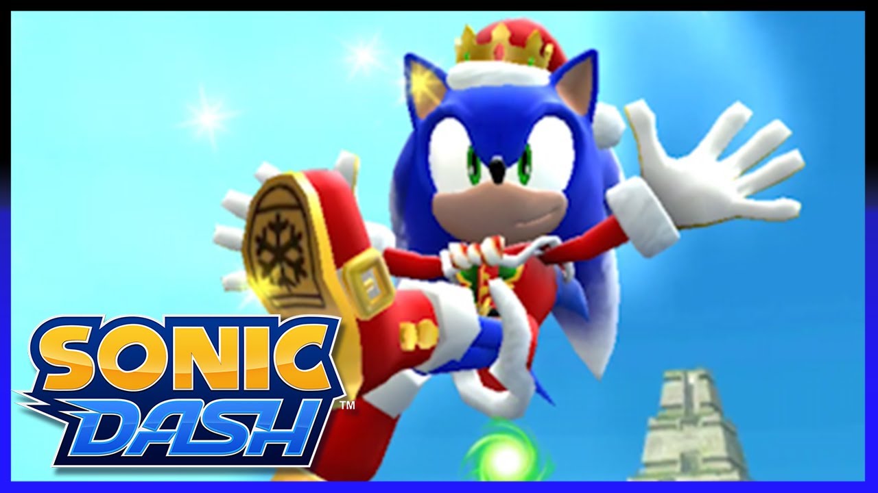 Sonic Dash - Snowdrift Sonic Gameplay Showcase