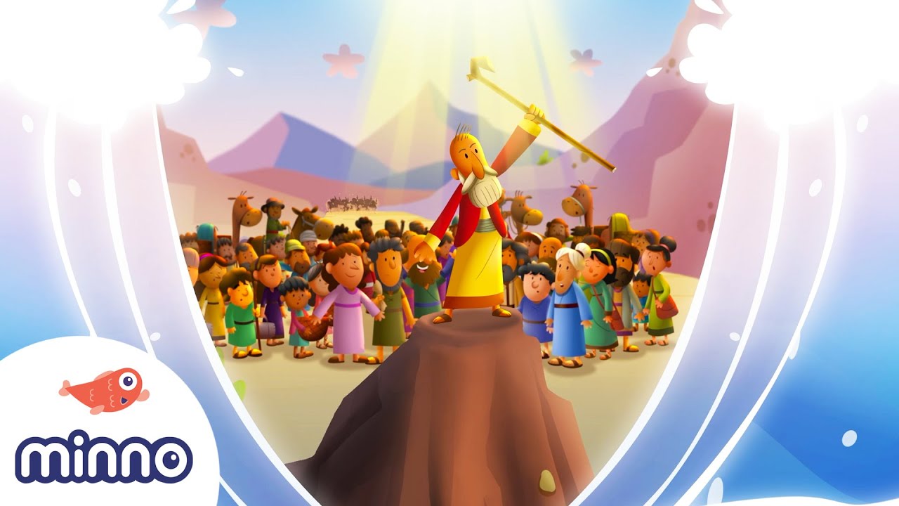 The Story of Moses Parting the Red Sea 🌊 | Bible Stories for Kids