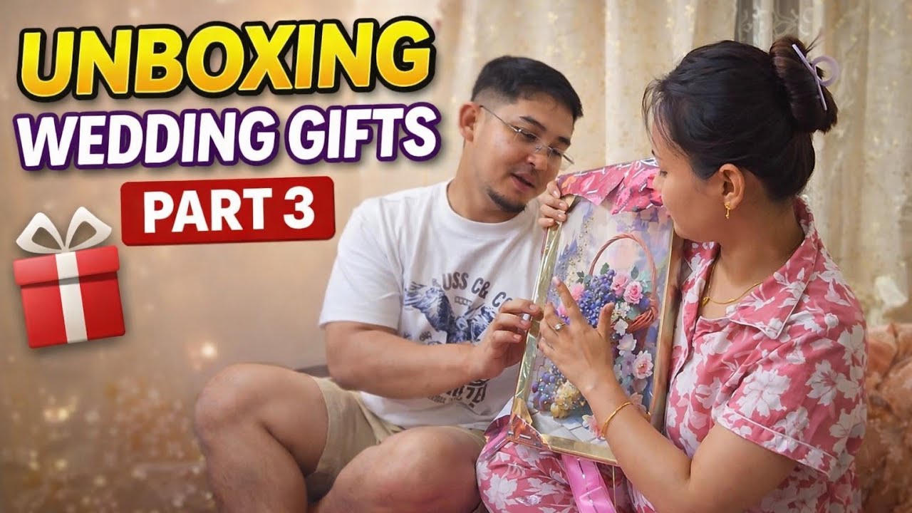 Our Wedding Gifts 🎁 Unboxing Part 3 #wedding #unboxing 
