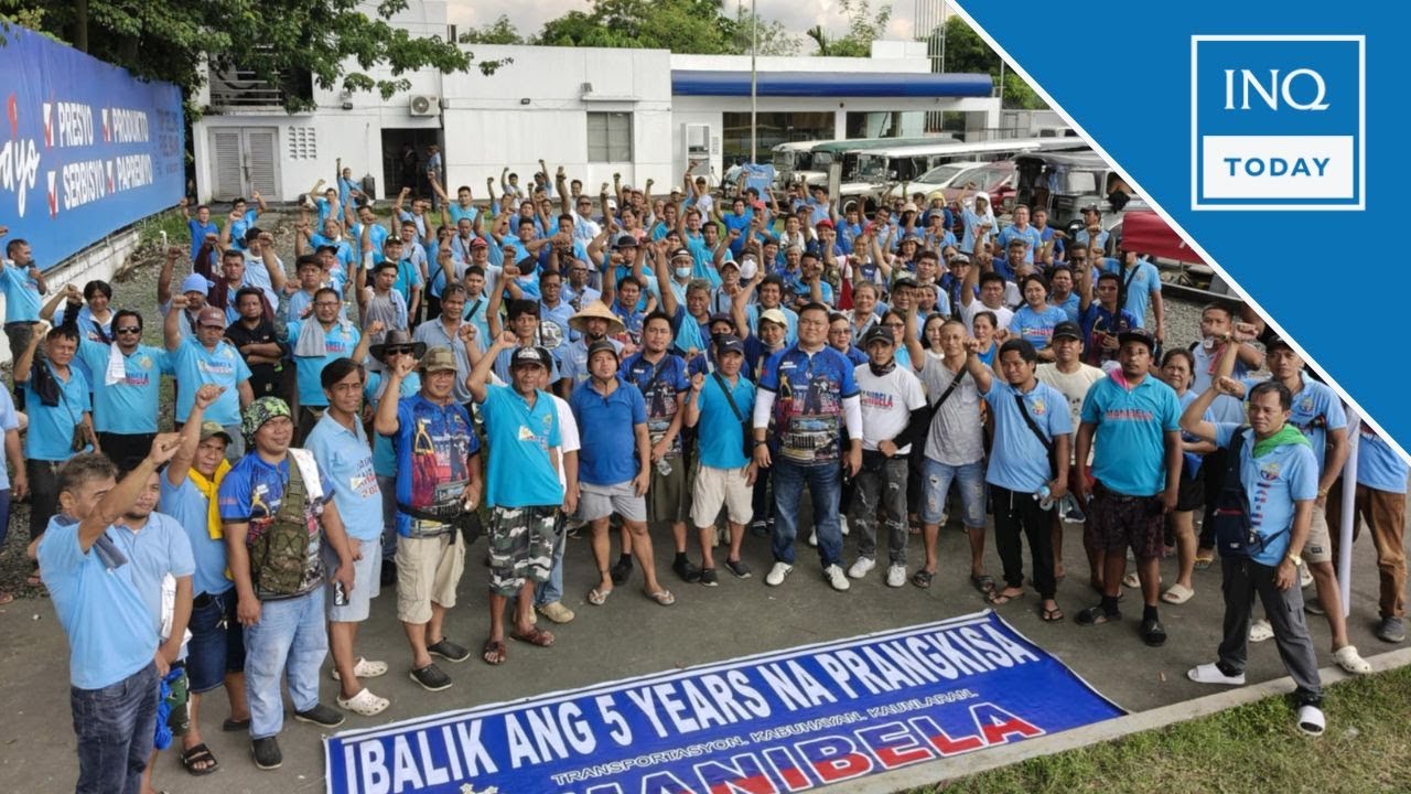 Manibela ends transport strike Thursday due to gov’t, people’s pleas | INQToday