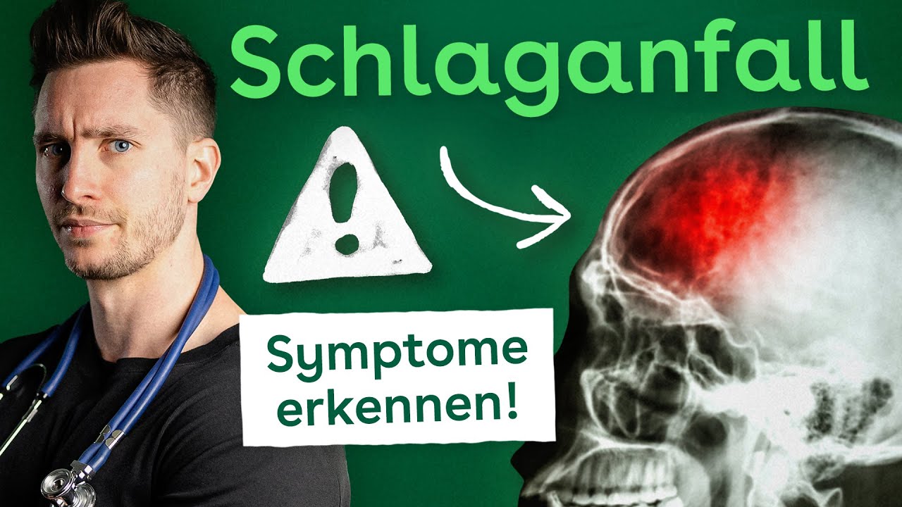 So kannst du Symptome eines Schlaganfalls erkennen