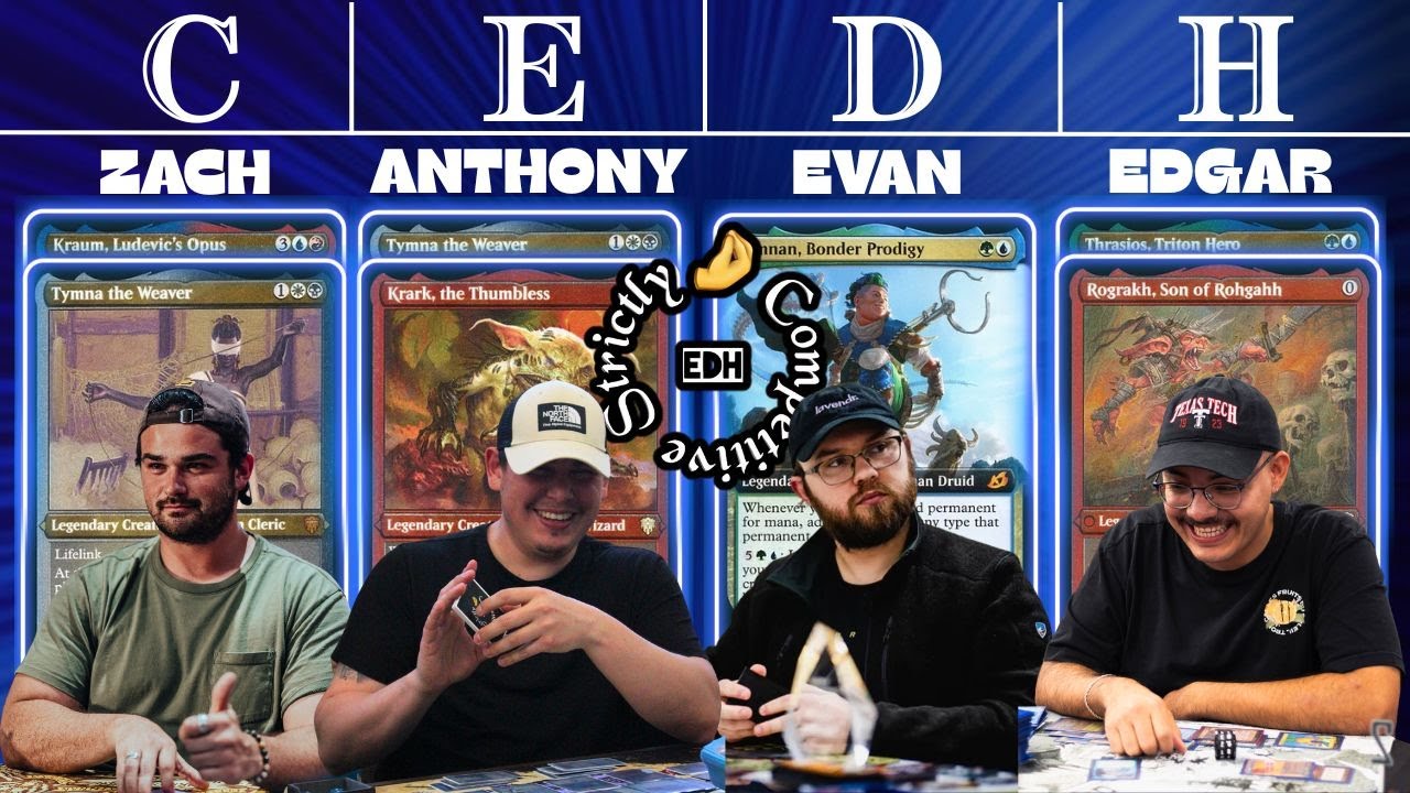 Zach Adler & FreedomWaffle join us for some cEDH! Tymna/Kraum vs Krark/Tymna vs Kinnan vs Rog/Thras