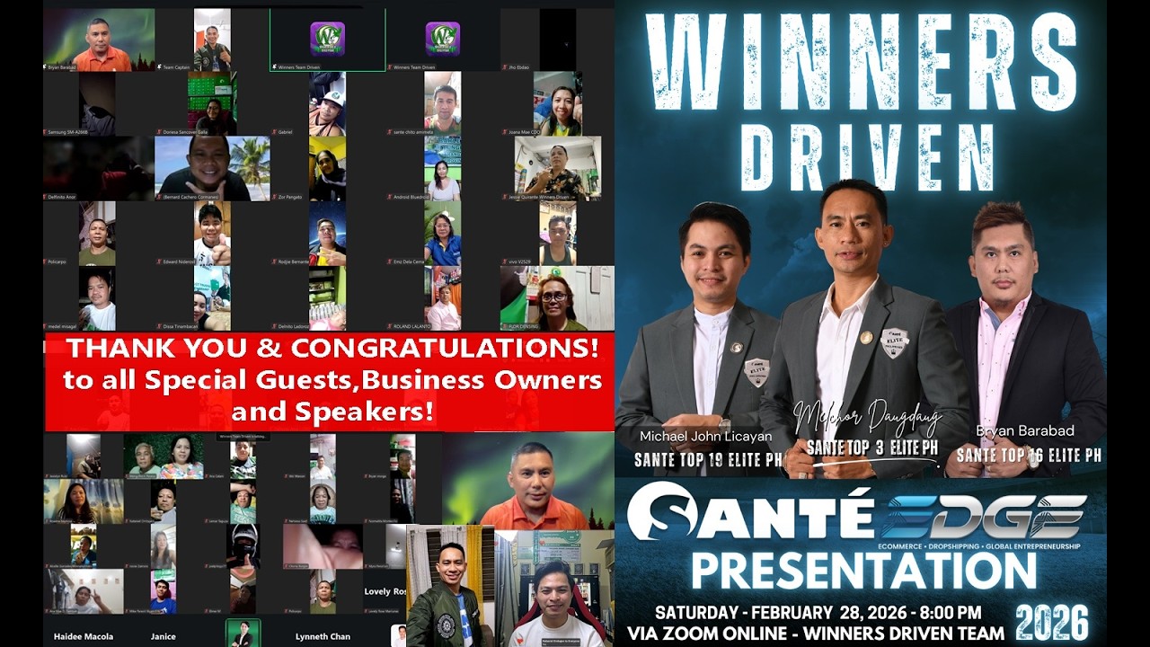 Sante EDGE Presentation - Winners Driven Team
