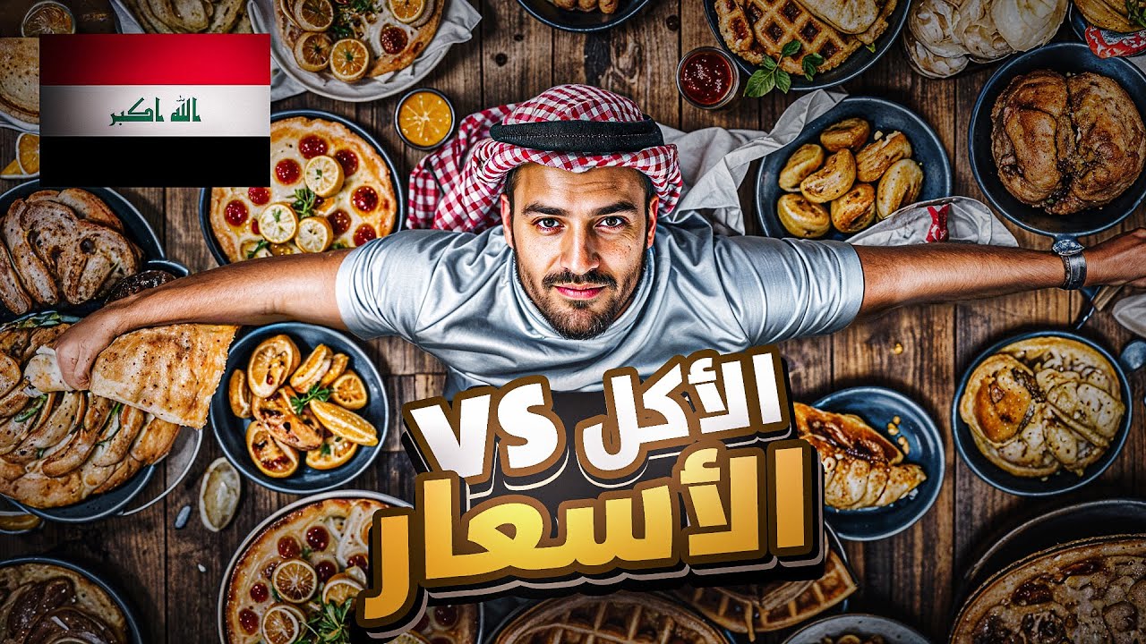 جربت الأكل بـ6 مطاعم في النجف🇮🇶 | شكد كلفني؟