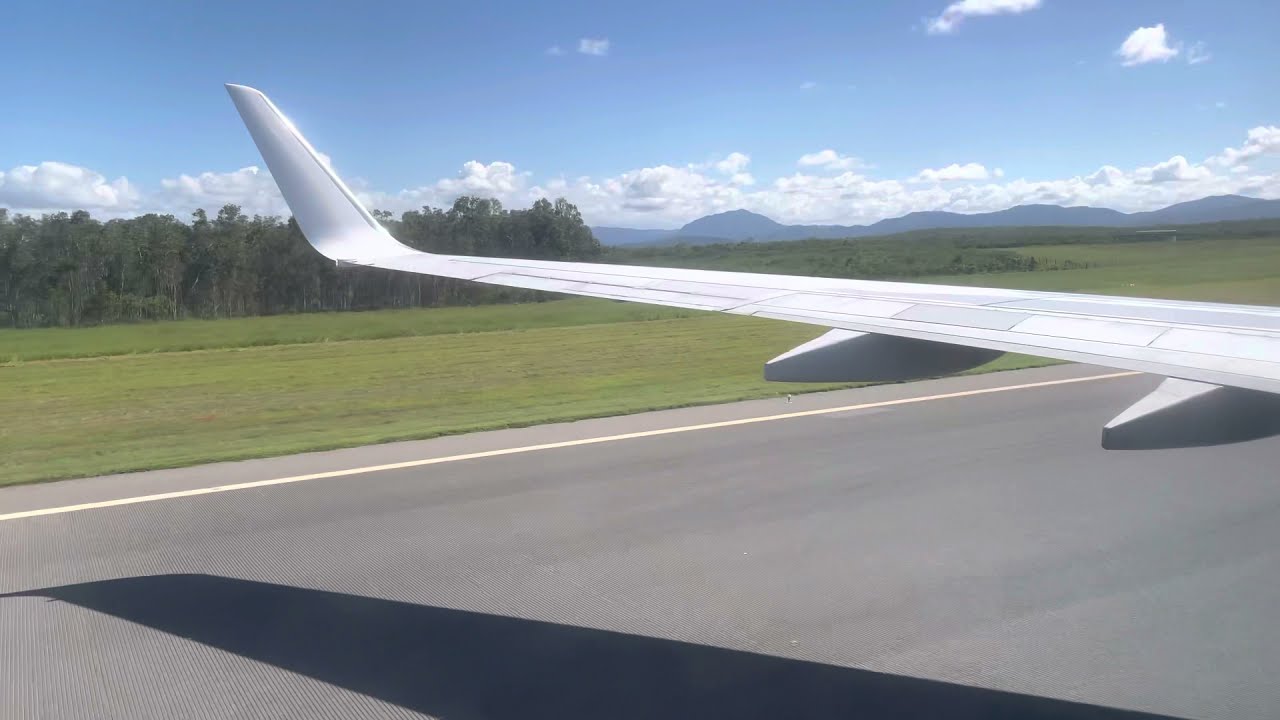 Landing in Prosperine, QLD, Australia