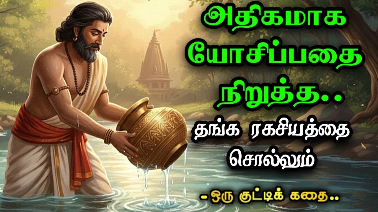 🌀🌀அதிகமாக யோசிப்பதை நிறுத்த புத்தர் சொன்ன 5 எளிய ரகசியங்கள்! மன அமைதிக்கான கதை~ motivational tamil